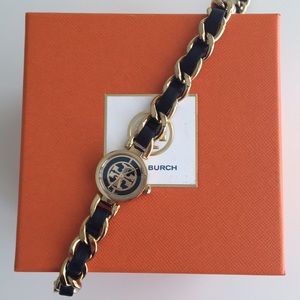 Tory Burch Reva Mini Chain Wrap Watch
